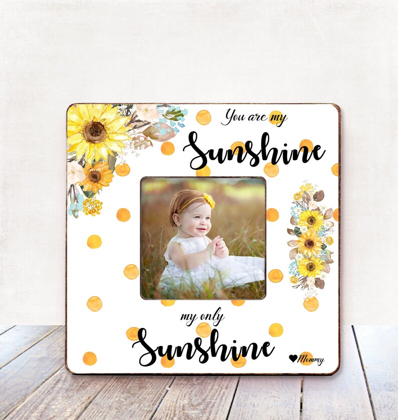 You Are My Sunshine Frame You Are My Sunshine Nursery Decor Etsy