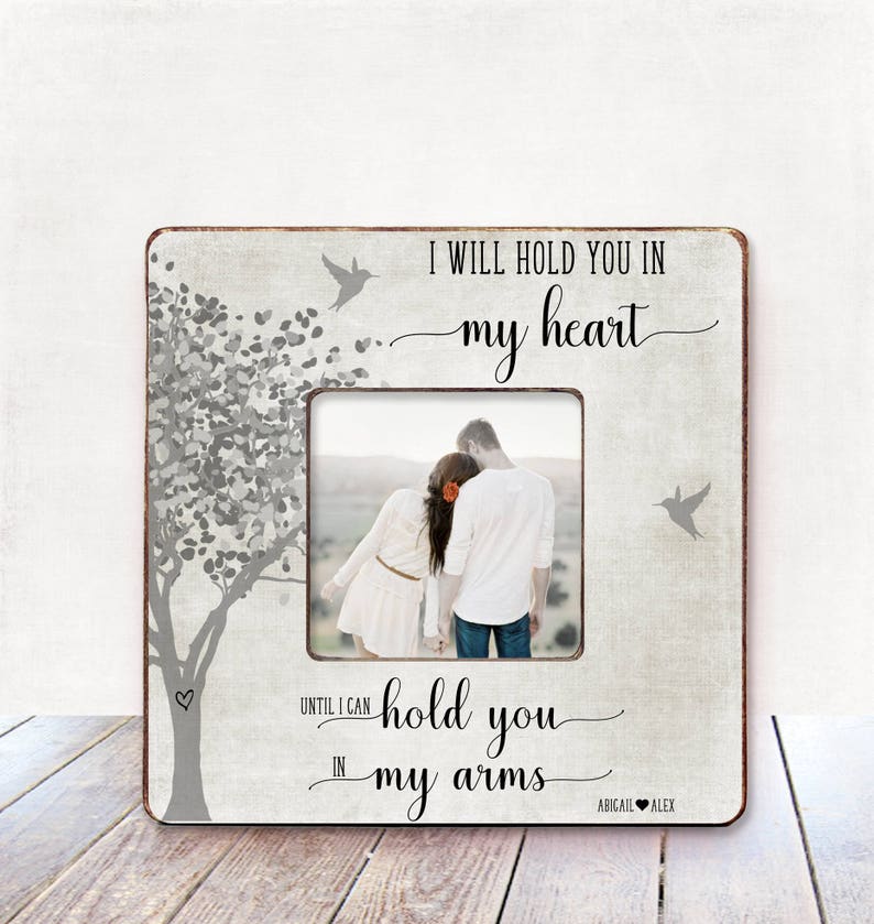 long distance relationship photo frame