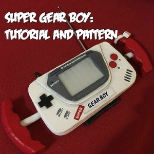 DIGITAL Tutorial and Pattern: Sally Face Super Gear Boy