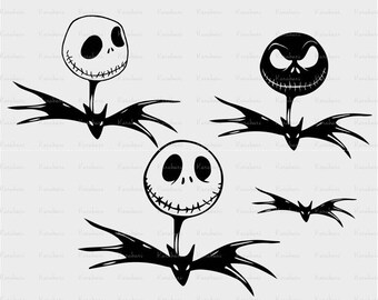Download Nightmare before Christmas svgJack skellintong Cut files ...