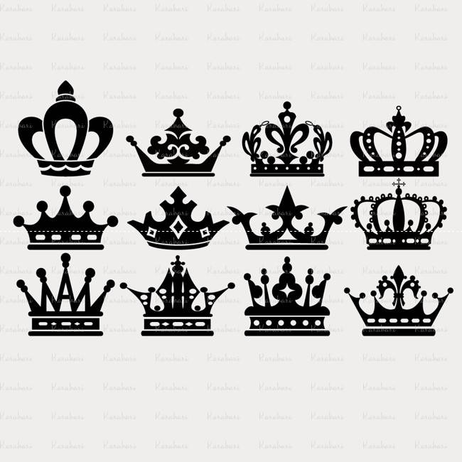 Download 12 Crown svg Princess Crown Svg Queen clipart crown svg | Etsy