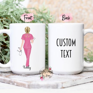 Custom Nurse Mug | Nurse Gift | Gift For Nurse | Nurse Appreciation | Registered Nurse Gift | Nurse Student Gift | Nurse Graduation Gift RN