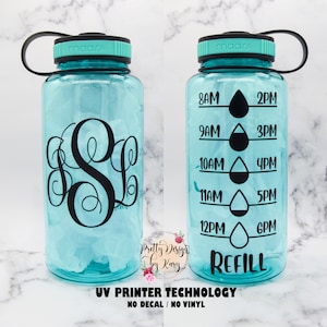 Personalize Water Bottle | Custom Water Bottle | Motivation Water Bottle | Custom Tumbler | Personalise Water Bottle | Water Bottle Tracker