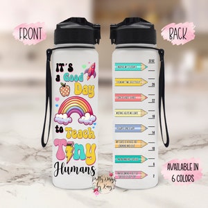 Teacher Tumbler, Teacher Gift, Teacher Appreciation, Funny Teacher Gifts, Gifts for Teachers, It&#39;s a Good Day to Teach Tiny Humans, Teacher