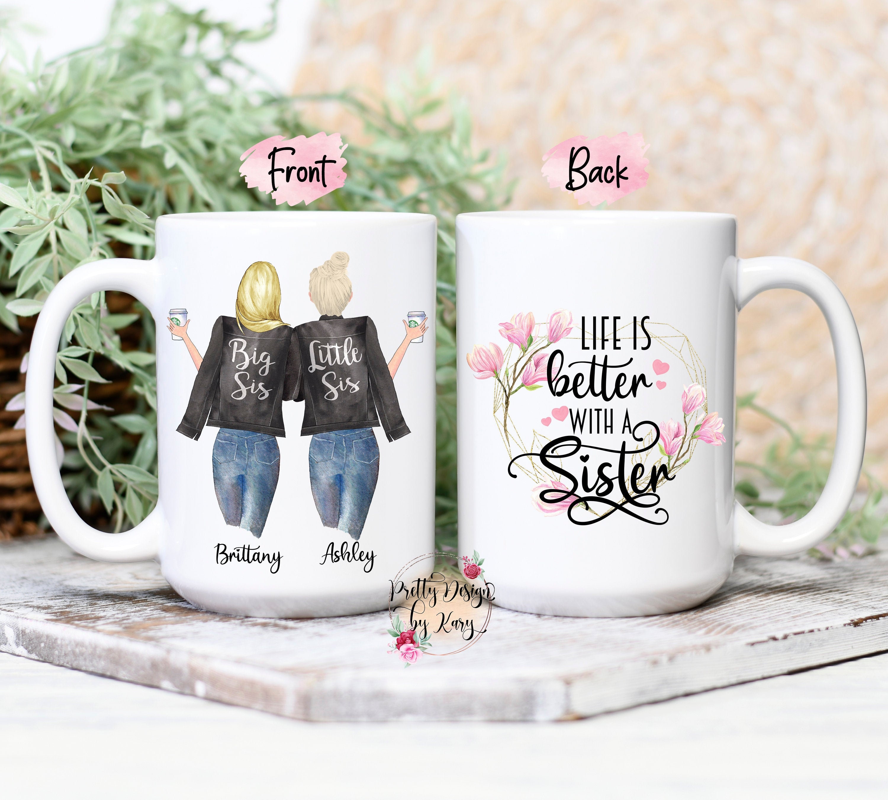 Sisters Mug Best Sisters Gift Best Friend Mug Sister Mug Personalized Big  Sister Gift Long Distance Sister Gift Gifts for Sister -  Canada