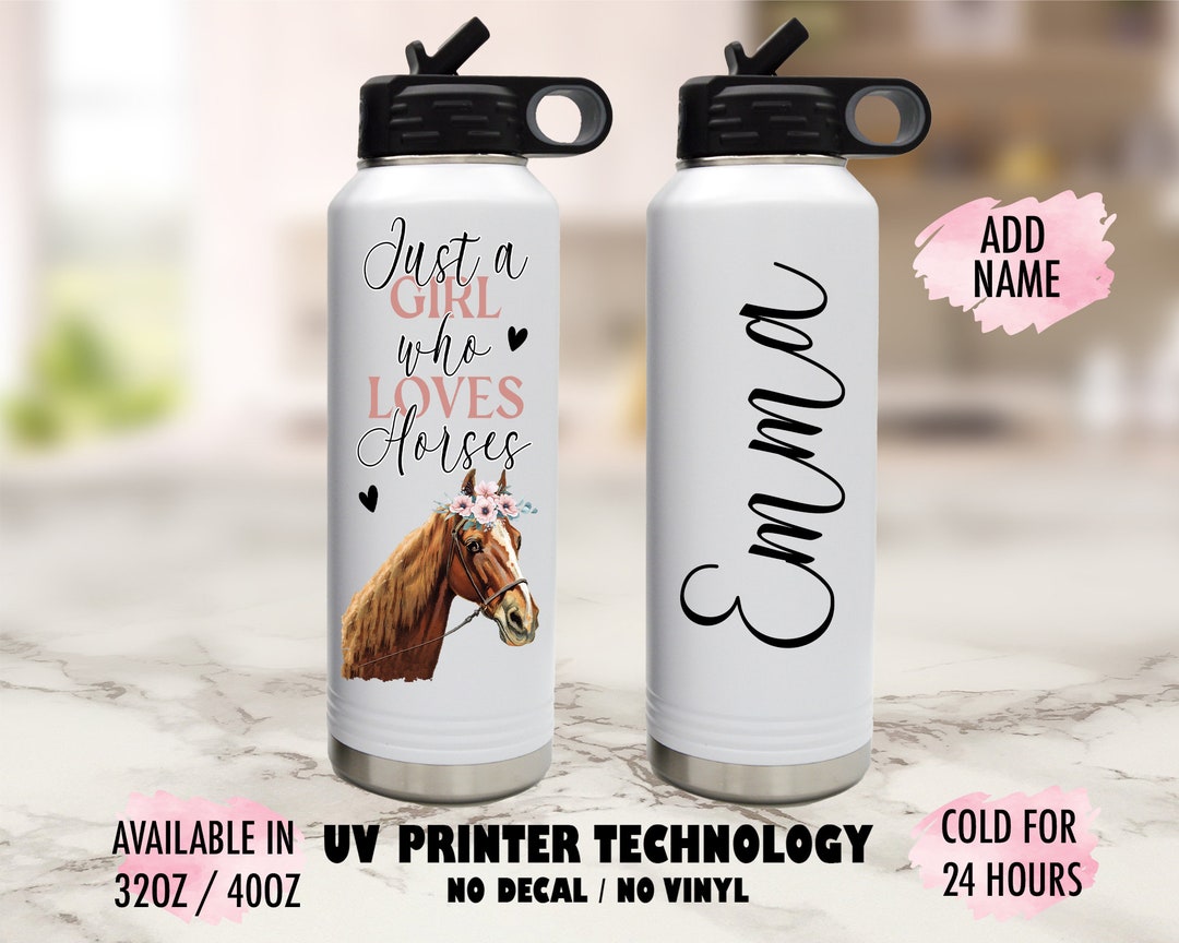 Personalized Water Bottle for Girls - Just For Her