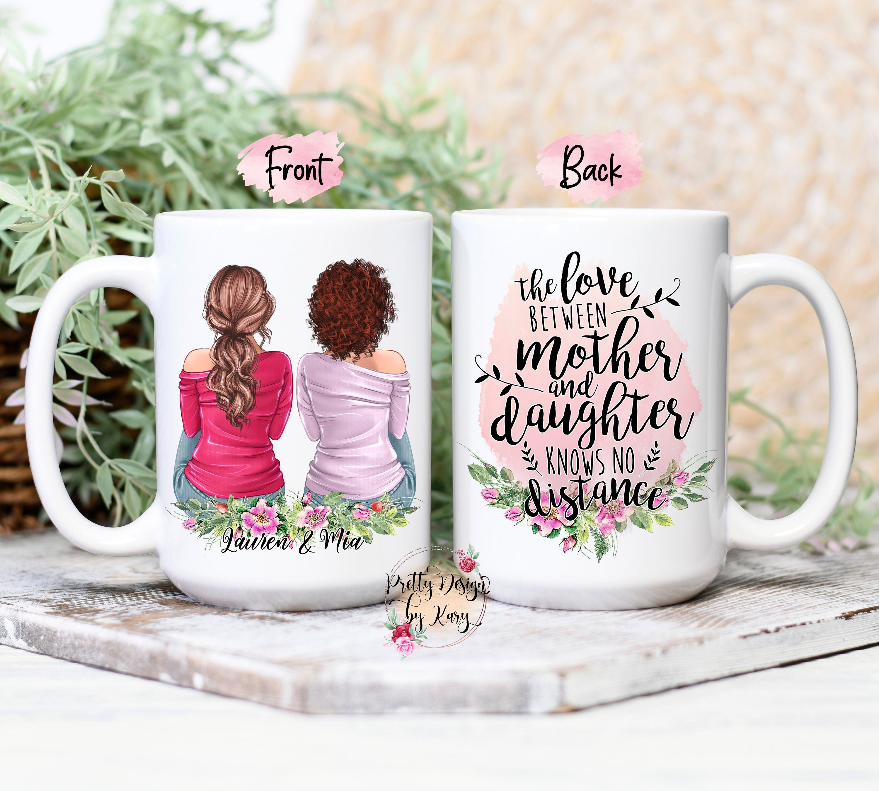 Personalized Mug - Spanish Mother and Daughter - De Tal Madre Tal Hijas