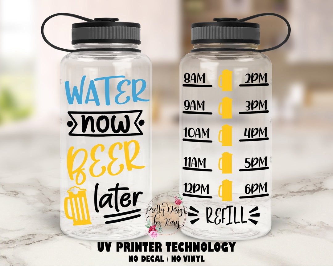 Beer Gifts Beer Bottle Beer Water Bottle Tracker Beer Etsy