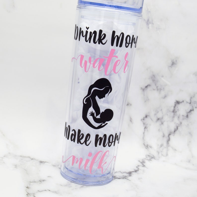 Breastfeeding Tumbler Breastfeeding Water Bottle Tracker Etsy