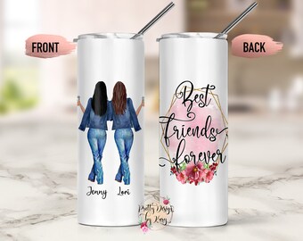 Best Friend Tumbler | Best Friend Gift | Best Friend Wine Tumbler | Friendship Gift | Bestie Gift | Best Friend Mug | Friends Travel Mug |