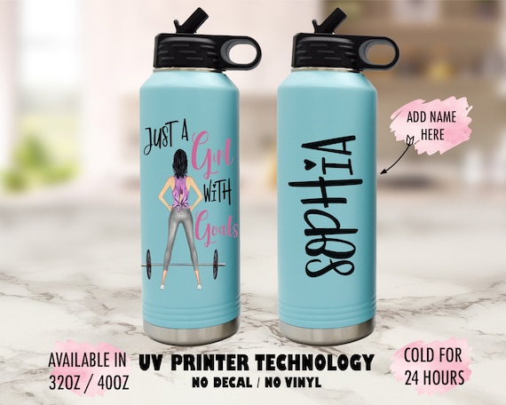 Workout Gifts, Workout Water Bottle, Fitness Tumbler, Fitness Gifts, Just a  Girl With Goals, Gym Water Bottle, Fitness Gifts for Women -  Canada