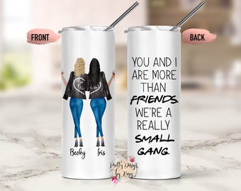 Gym Best Friends Water Bottle Gift for Friend Work Out Buddy 