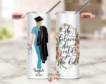 Personalized Nurse Graduation Gift | New Nurse Gift | Nurse Graduation Mug | Graduation Gift | Graduation Class Of 2024 | RN Gift | BSN Gift