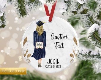 Graduation Ornament, Graduation Gift, Mastered It Ornament, Collage Ornament, Graduation Present, Graduate Ornament, Collage Graduation