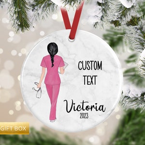 Nurse Ornament, Nurse Gift, Graduation Ornament, Nurse Christmas Ornament, Nursing Graduation Gift, Graduation Gift, RN Gift, BSN Gift