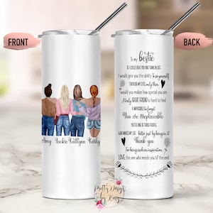 Best Friend Tumbler | Best Friend Gift | Friendship Mug|  Soul Sister Gift | Friendship Gift | Bestie Gift | Best Friend Mug | Friends Mug