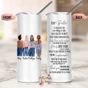 Best Friend Tumbler | Best Friend Mug | Best Friend Gift | Friendship Mug|  Soul Sister Gift | Friendship Gift | Bestie Gift | Friends Mug