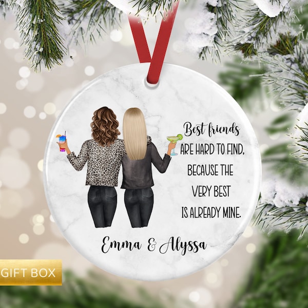 Best Friend Ornaments Etsy