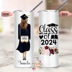 Graduation Tumbler | Graduation Gift | Graduation Class Of 2024 | Graduation 2024 | Collage Graduation | Graduation 2024 | Grad Gift