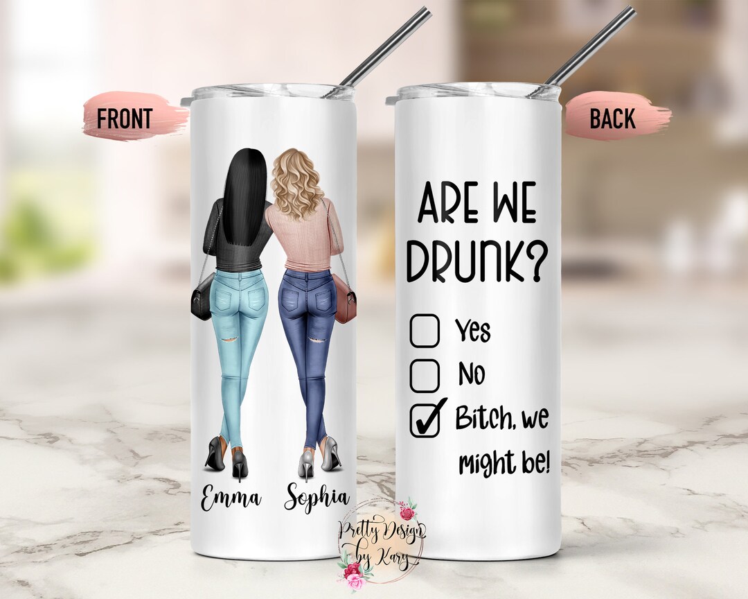 Funny Friend Wine Tumbler - UK