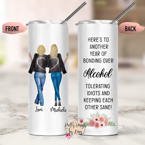 Best Friend Tumbler Best Friend Gift Soul Sister Gift