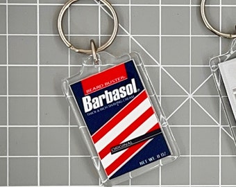 Barbasol Cryo Can Keychain Jurassic Park (Keychain only)