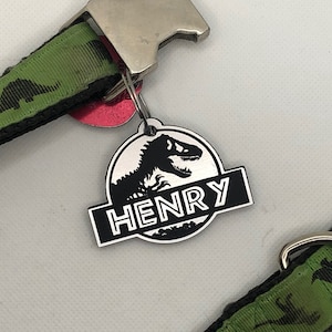 Jurassic Park Dog ID Tag image 1