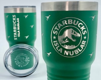 Starbucks: Isla Nublar 30 Oz Tumbler with Lid