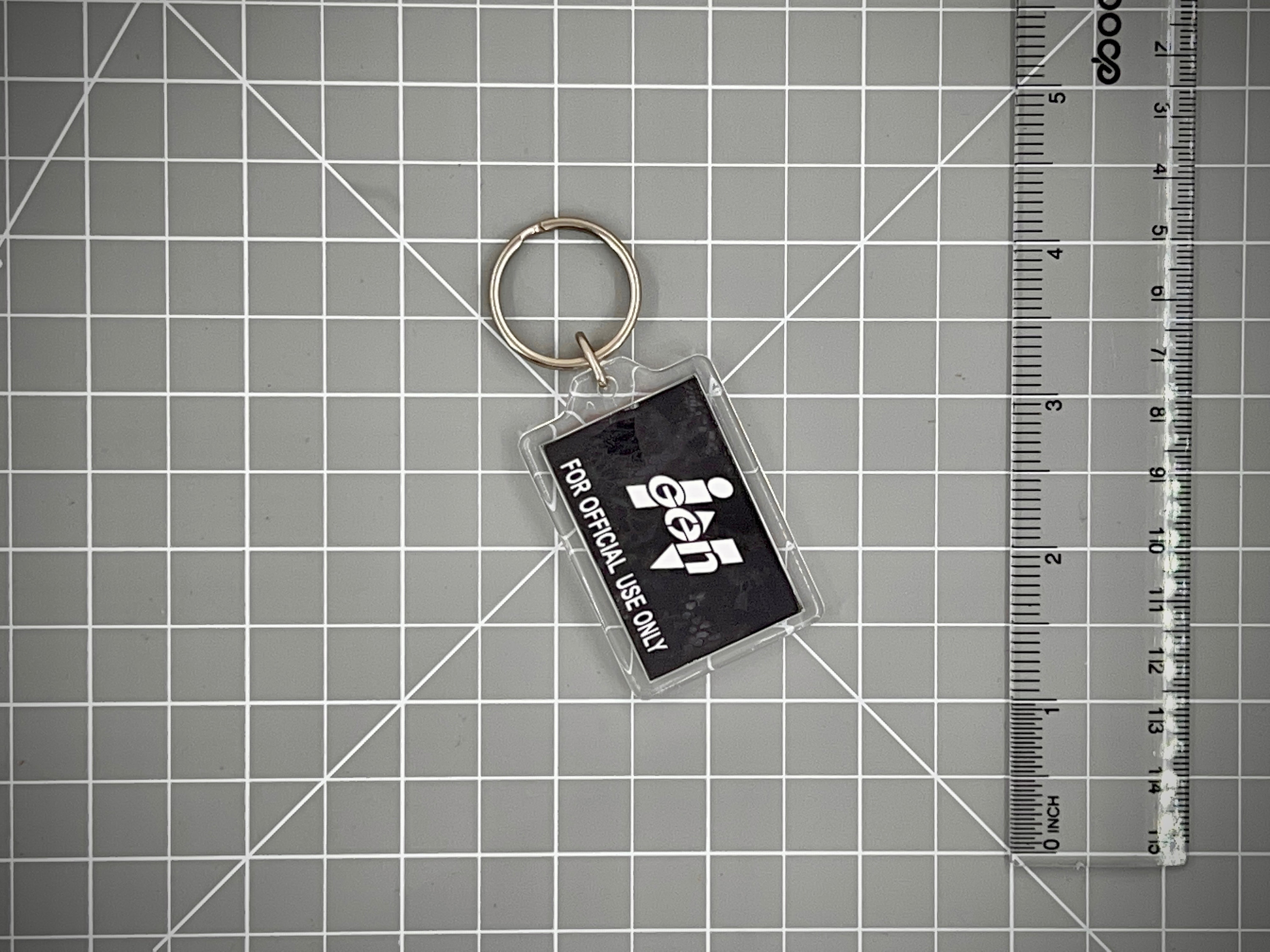 Jurassic World ACU Keychain - Etsy