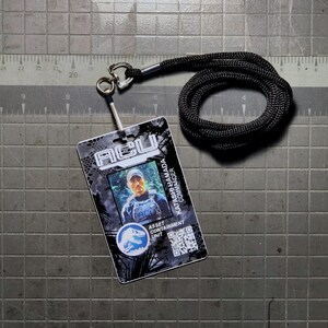 Jurassic World ACU Custom Photo ID Badge Lanyard