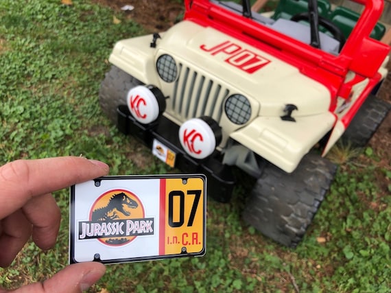 power wheels jurassic park jeep