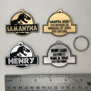 Jurassic Park Dog ID Tag image 4