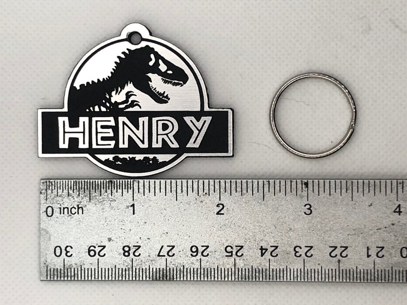 Jurassic Park Dog ID Tag image 5