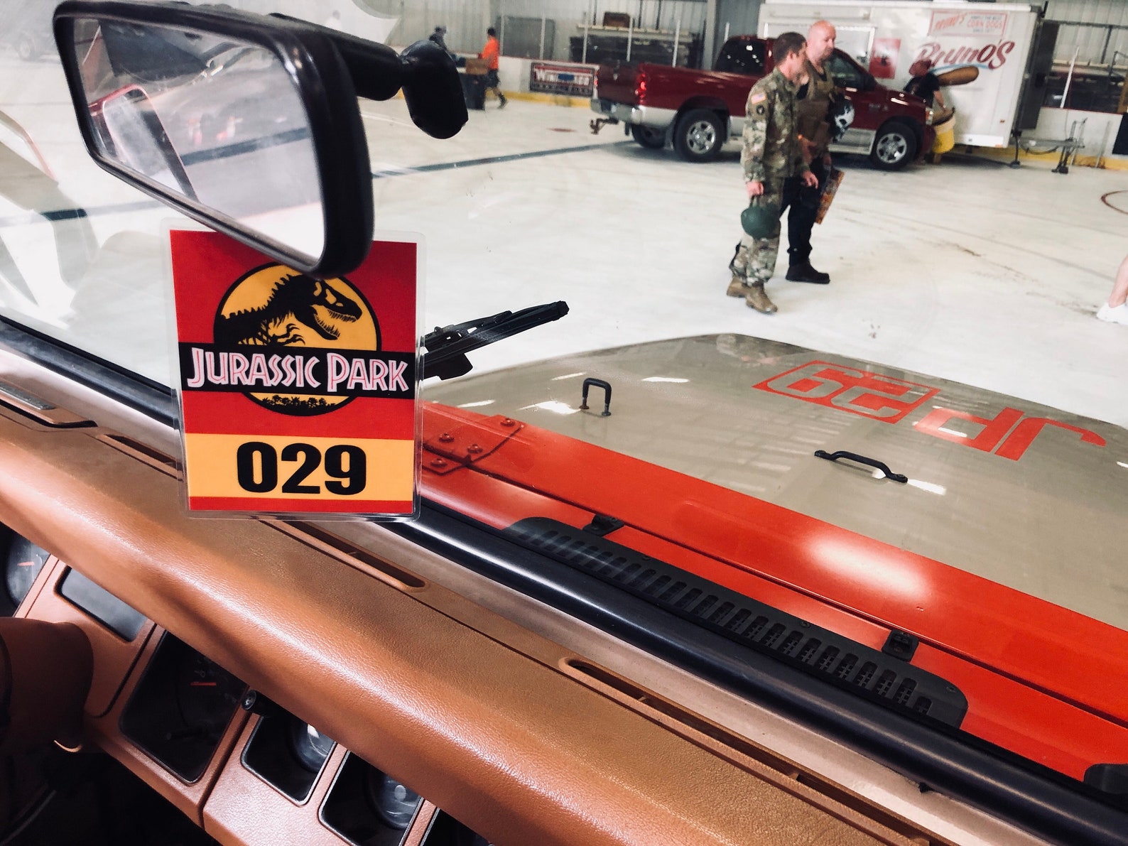 Custom Jurassic Park Vehicle Mirror Tag Etsy Australia