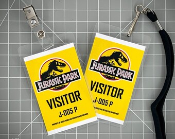 ジュラシック パーク ビジター ID バッジ セット [PDF デジタル