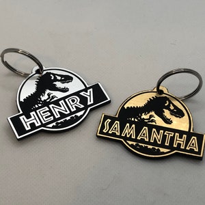 Jurassic Park Dog ID Tag image 3