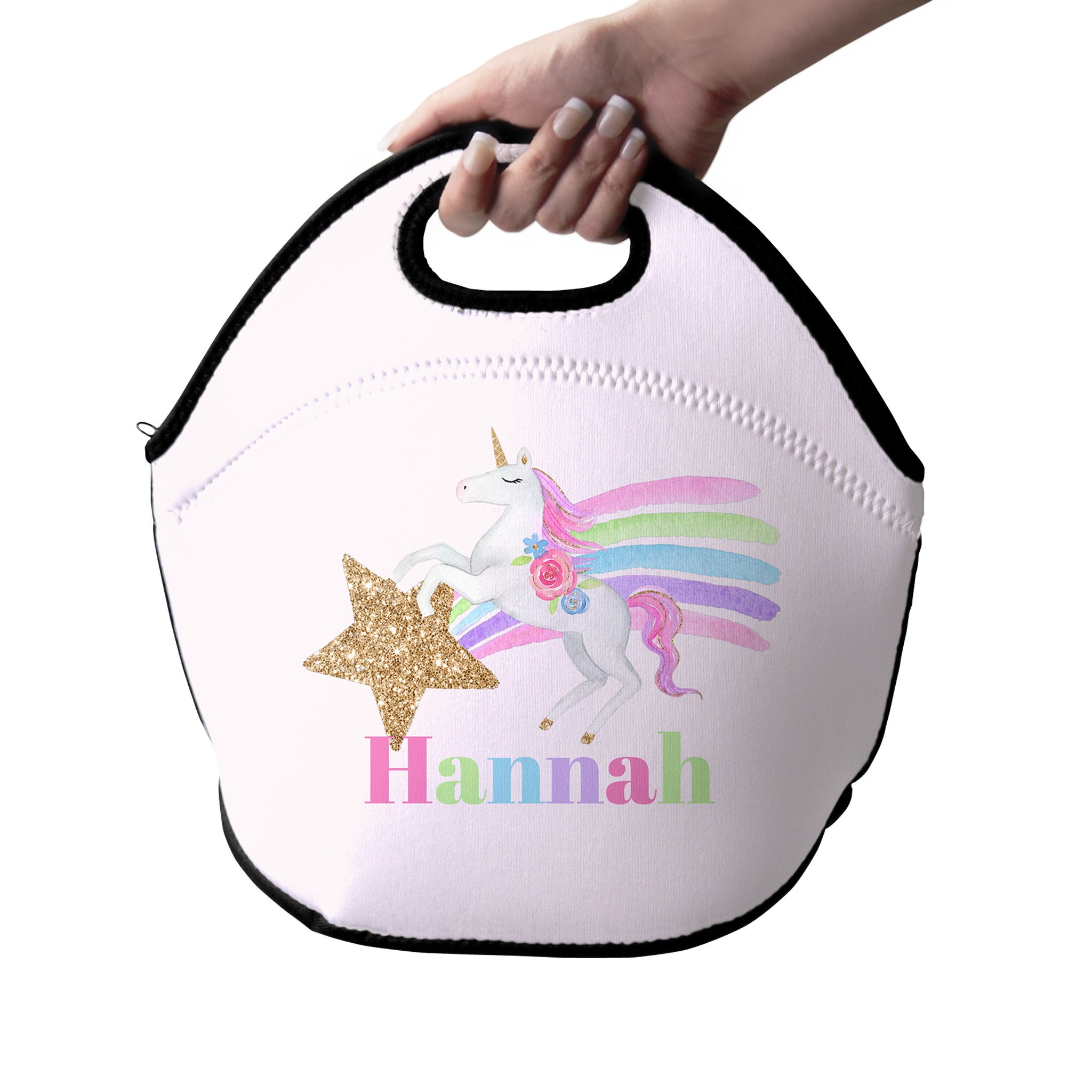 unicorn lunch tote