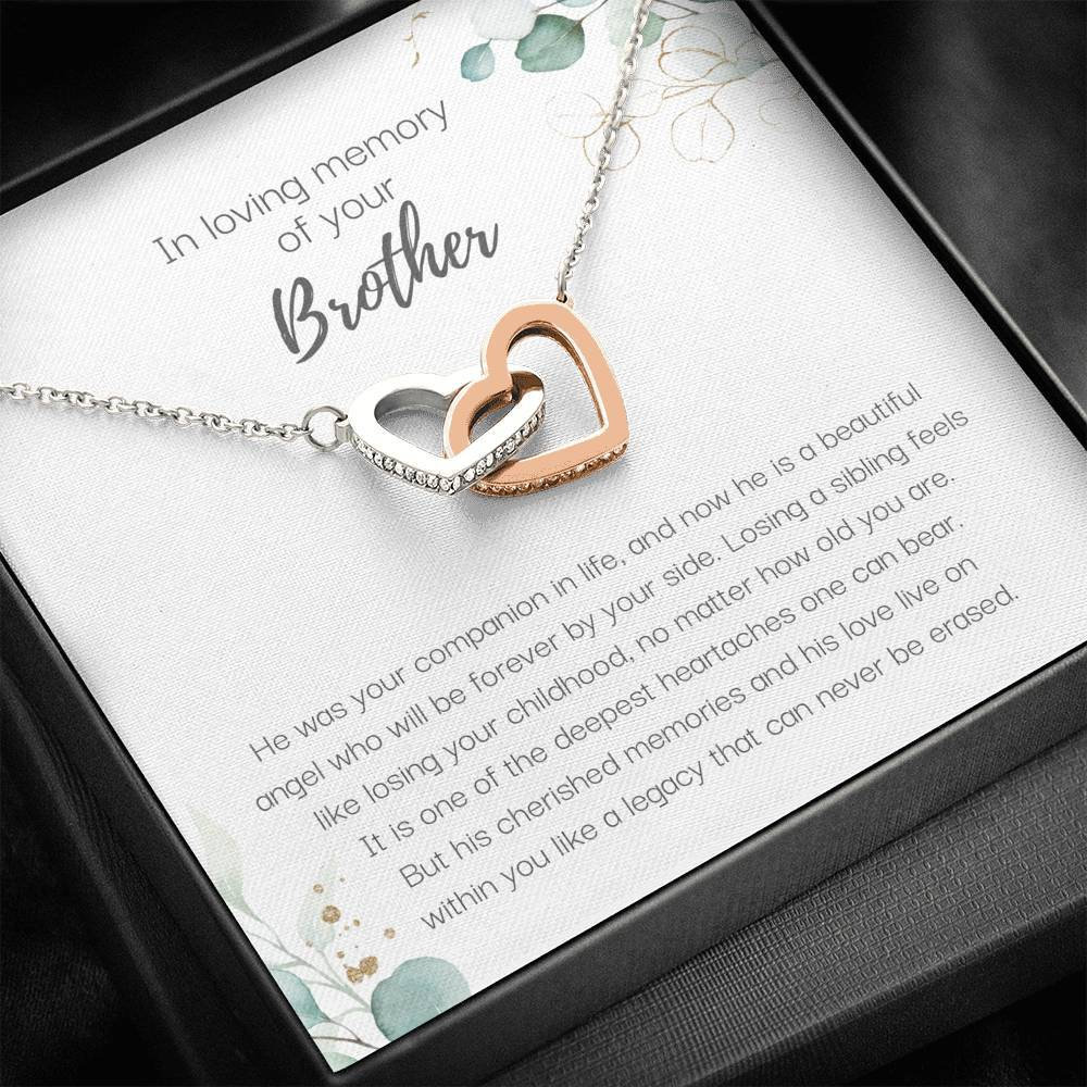 Loss of Brother Gift Brother Memorial Condolence Gift Etsy UK