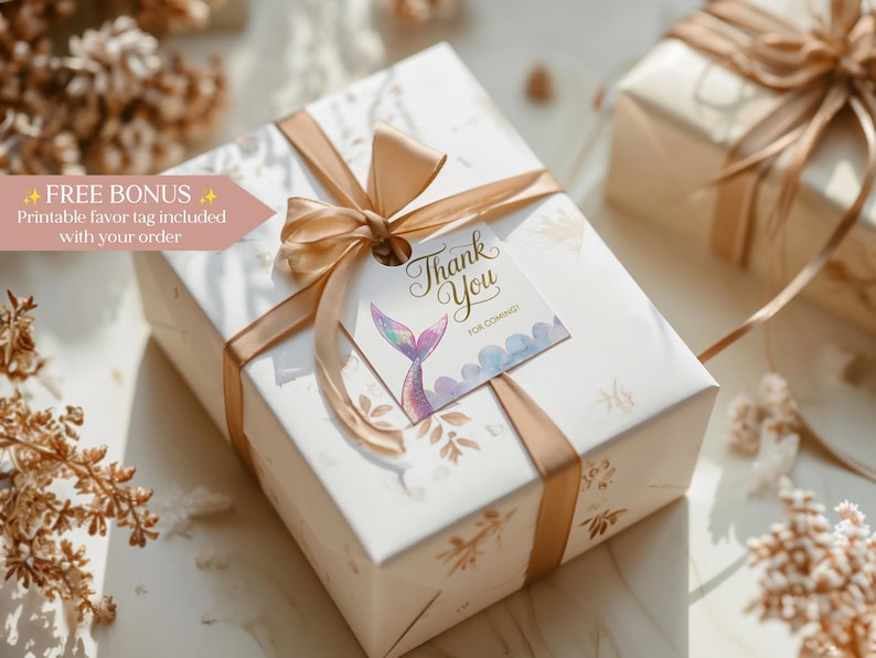 Mermaid Baby Shower Napkins – A Little Mermaid Is on the Way – Ocean-Themed Party Decor – 50-Pack Personalized Napkin Set image 7