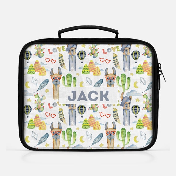 llama lunch tote
