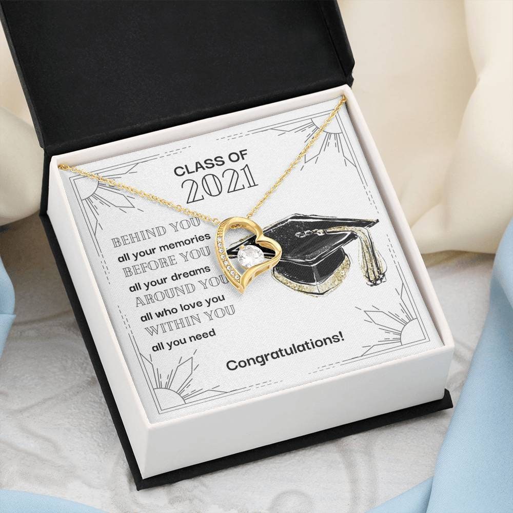 Graduation Necklace Graduation Jewelry Gift For Her Crystal | Etsy