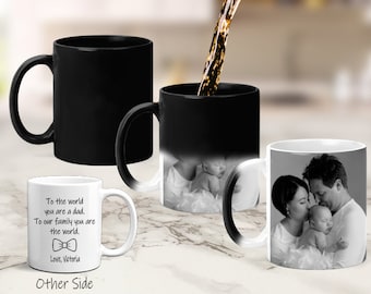 Personalized Color Changing Mug, Magic Photo Mug