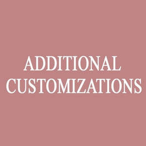 Additional Customizations for Adversity Gifts