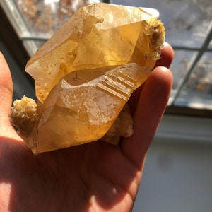 Dogtooth Calcite - AA+ DT Matrix Piece, Stellar Beam, Scalenohedral, Montana Calcite