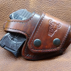 Ruger LCP-LCP II  and Lcp max Cross Draw Holster with or without laser.