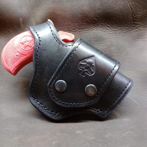 Bond Arms Driving Cross Draw  4.25 inch Barrel Leather Holster