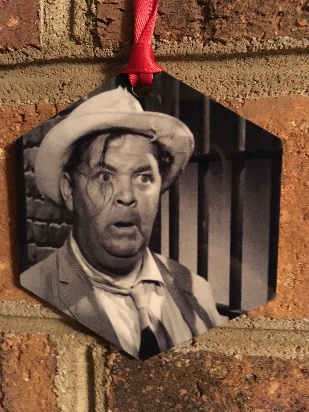 The Andy Griffith Show Otis Campbell Aluminum Christmas Ornament - Etsy