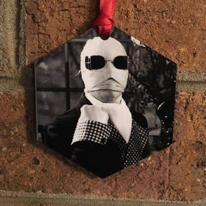 The Invisible Man Christmas Halloween Ornament