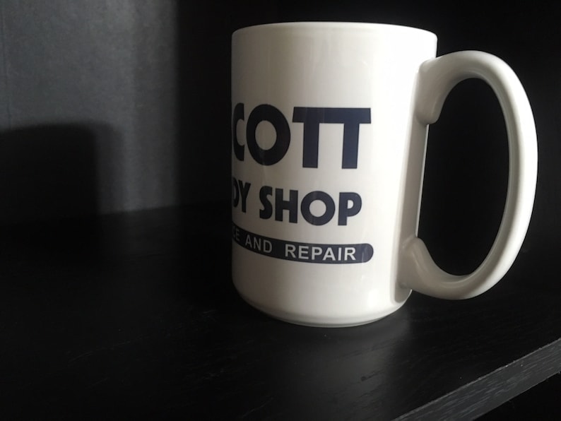 Keith Scott Body Shop Service And Repair 15 Oz Ceramic Mug One Tree hill image 6