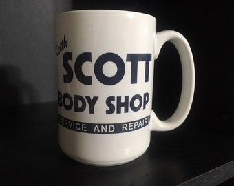 Keith Scott Body Shop Service And Repair 15 Oz Ceramic Mug One Tree hill